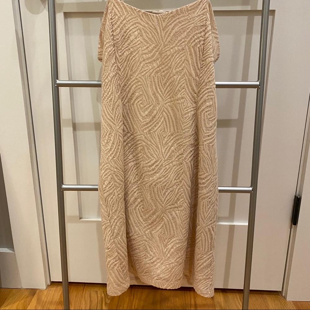 Beige Wink Florian Slip Mini Dress